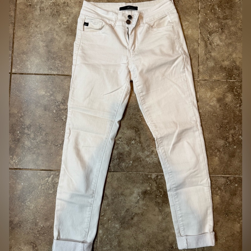 Kancan white skinny jeans